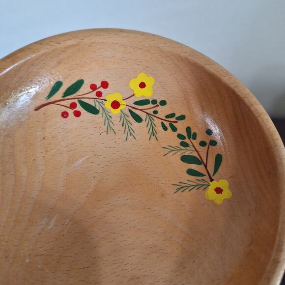 Vintage wood soy sauce rice bowl set of 8 made in Japan - Picture 7 of 7